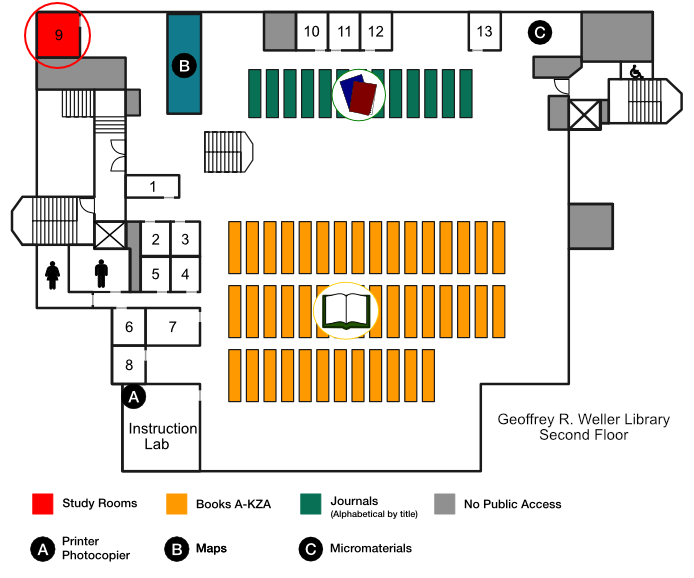 Assistive Technology Room 9 Map